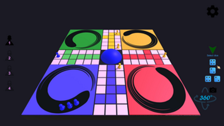 Dice Battle: 3D Board Game screenshot
