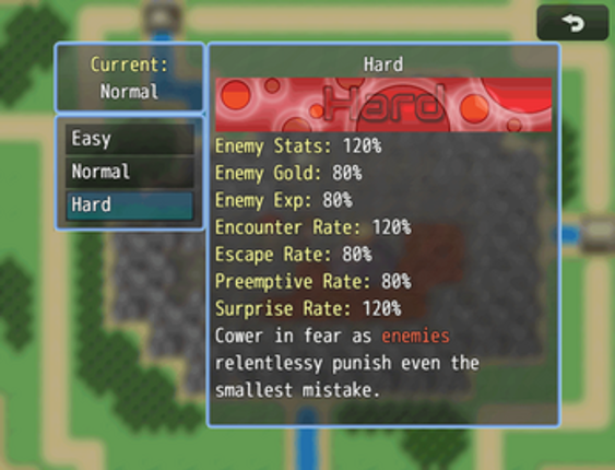 [CGMZ] Difficulty for RPG Maker MZ Image