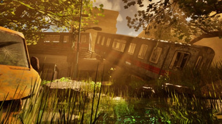 Faded Keys - Soft-apocalyptic 3D environment screenshot