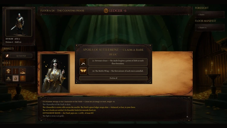 Fortuna's Ledger screenshot