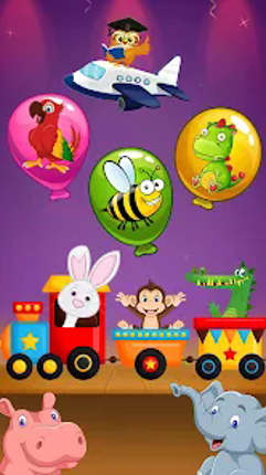Balloon pop - toddler games screenshot
