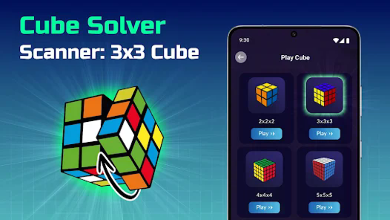 Cube Solver Scanner: 3x3 Cube screenshot