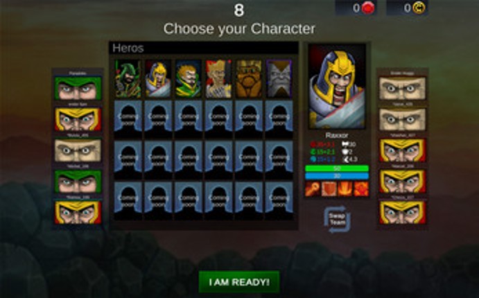 Adversator - Browser WebGL MOBA screenshot