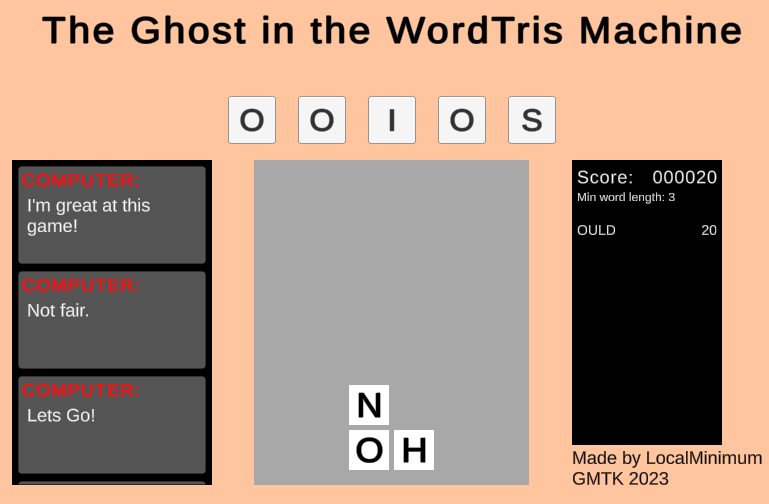 Games like Ghost in the WordTris Machine