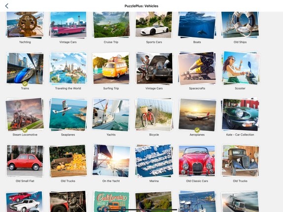Jigsaw Puzzles Vehicles screenshot