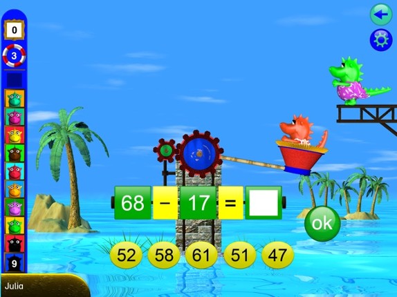 Math 2 - easy math with Fragenbär! screenshot