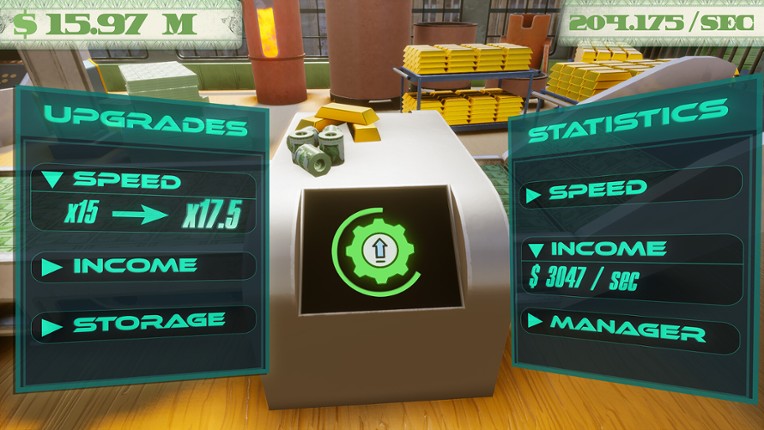 Money Print Factory 3D Tycoon screenshot