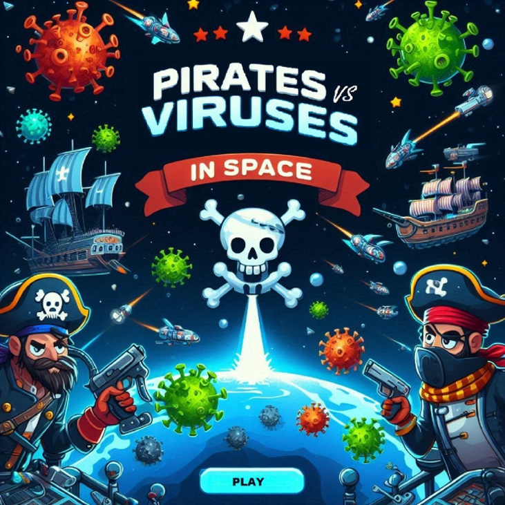 Games like Pirates vs Viruses in Space