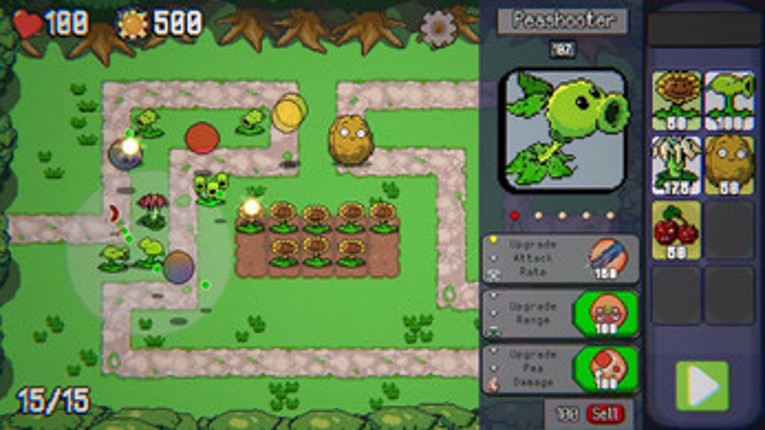 Plants vs Bubbles Image