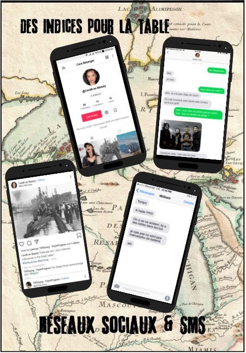 Games like Réseaux sociaux & SMS - Des Indices pour la table