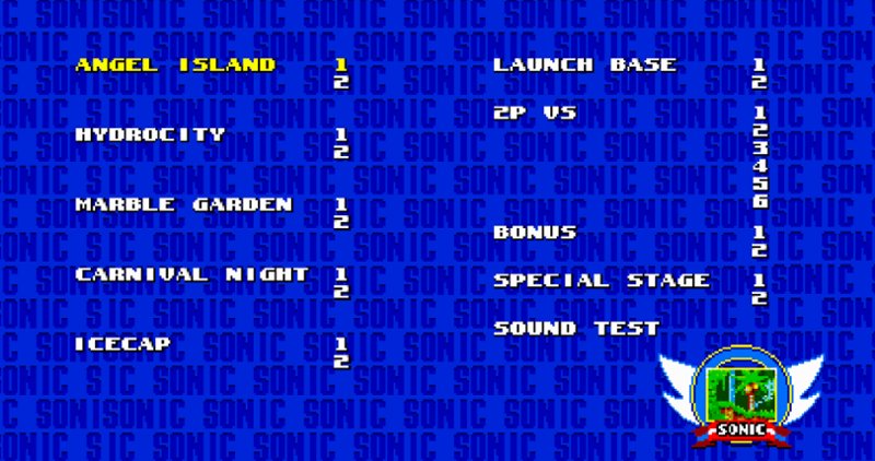 Sonic 3 Remastered screenshot