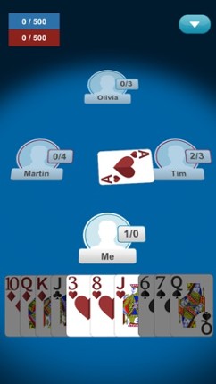 Spades Hollywood : Trick-Taking Card Game screenshot