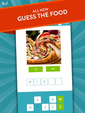 Swoosh! Guess The Food Quiz Game With a Twist - New Free Word Game by Wubu screenshot