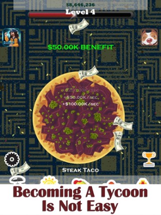 Taco Mucho Clicker - Super Crafter Streetfood Truck Master Game Image