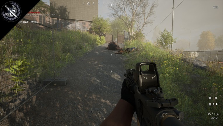 The AC130 slays the zombies. screenshot