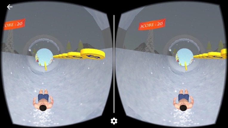 VR Speed Slide Snow 2017 : For VR Card Board Image