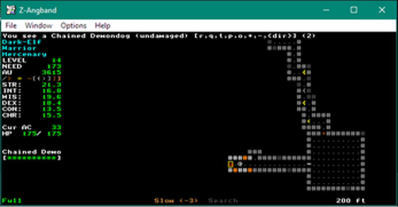 Z-Angband 0.4 Machete Edition screenshot