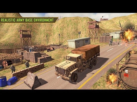 Army Car Truck Transport Game Game Cover