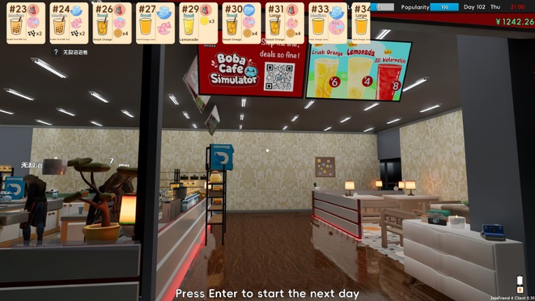 Boba Cafe Simulator screenshot