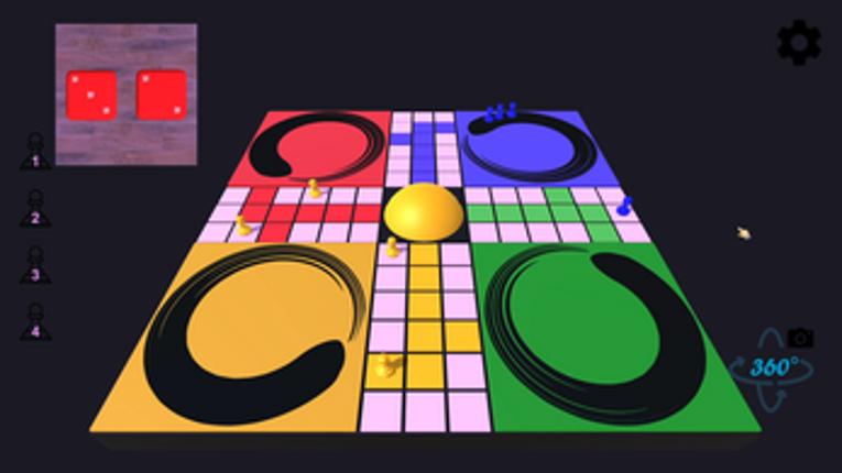 Dice Battle: 3D Board Game Image
