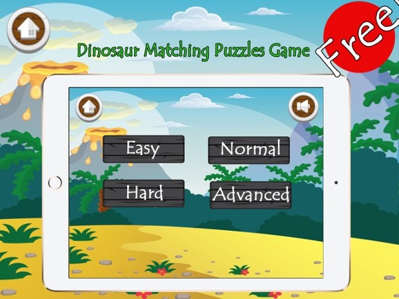 Dinosaur Matching Remember Puzzles Games For Kids Image