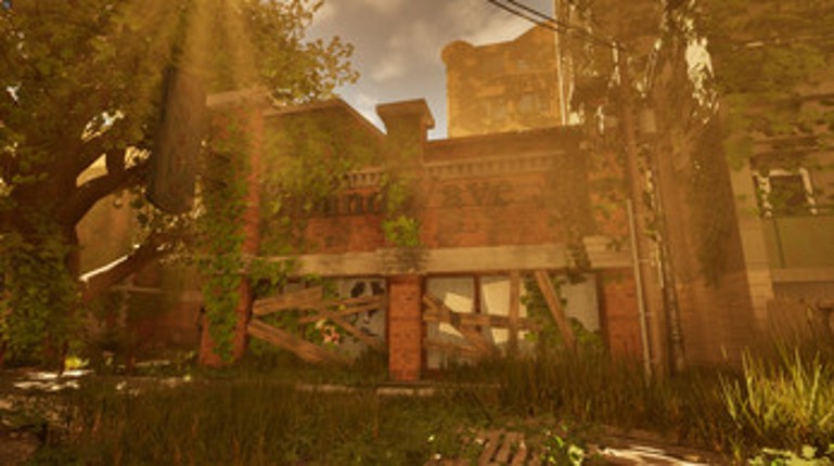 Faded Keys - Soft-apocalyptic 3D environment screenshot