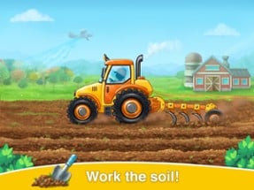 Farm car games: Tractor, truck Image