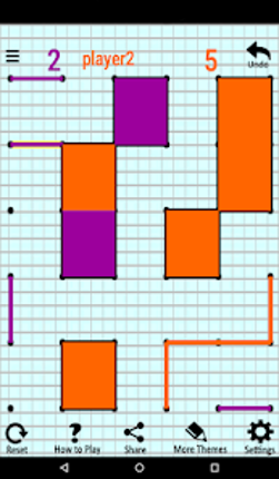Dots and Boxes screenshot