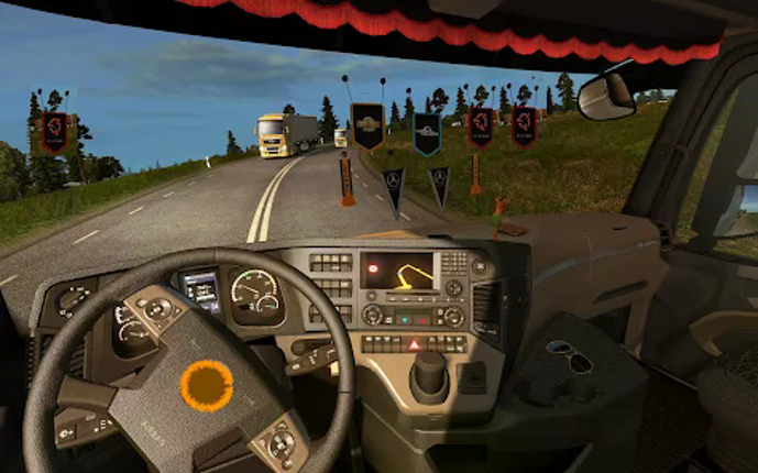 Truck driving Simulator Games screenshot