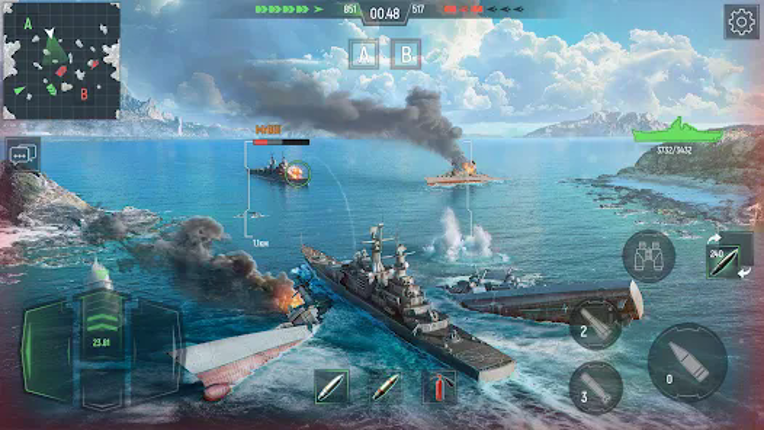 Force of Warships: War Games screenshot