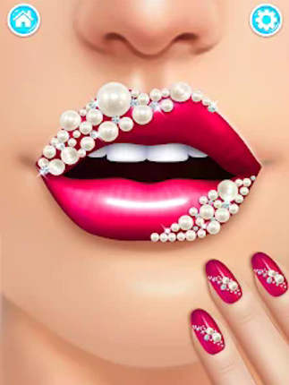 Lip Art Salon: DIY Makeup Game screenshot