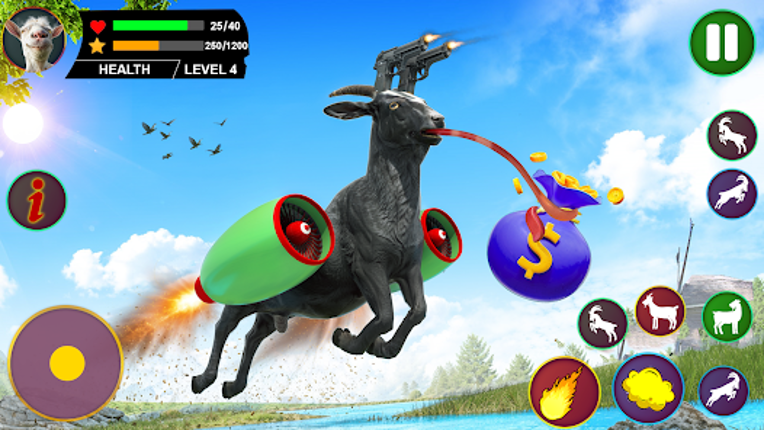 Black Goat City Adventure 3D Image