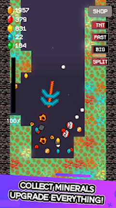 Falling Pickaxe: Idle Miner screenshot