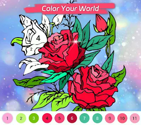 Paint Color - Color by Number Image