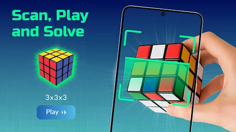 Cube Solver Scanner: 3x3 Cube screenshot