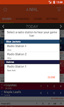 Pro Hockey Radio Image