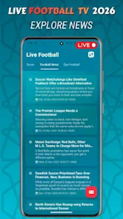 Live Football TV - HD Matches Image