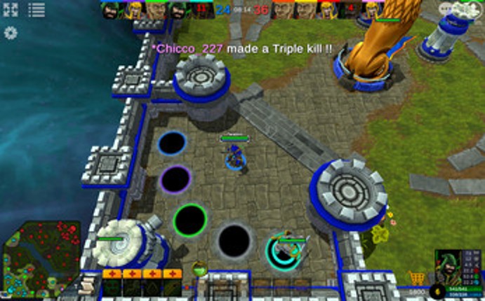 Adversator - Browser WebGL MOBA screenshot