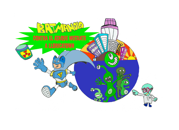 Games like Batmanolo contra el ataque mutante a Lloricatown - ZX Spectrum 48k