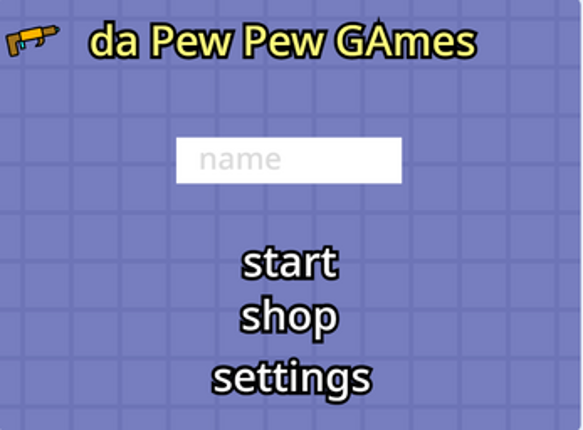 da Pew Pew GAmes (WebBrowser Version) screenshot
