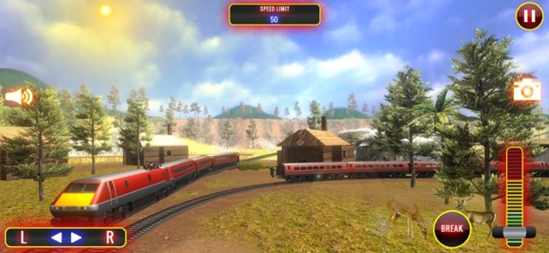 Indian Train Driving Games screenshot