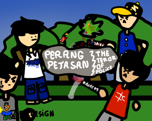 Games like Perang petasan the teror of police