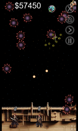 Pirates vs Viruses in Space Image