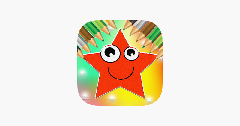 Shape Polygon Coloring Image