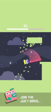 Square Bird Watch - Block Jump screenshot