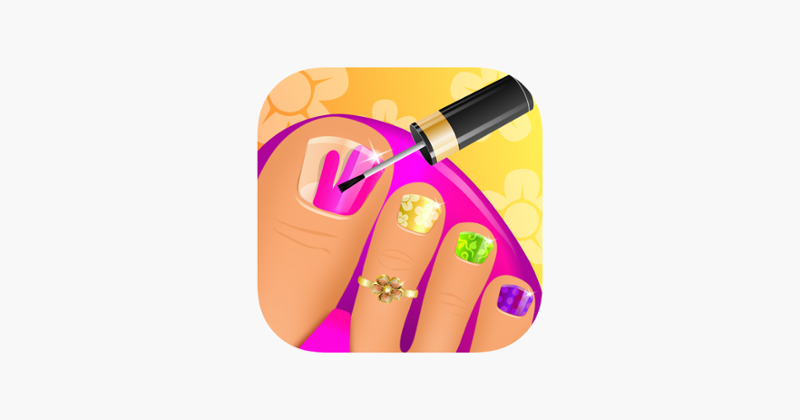 Summer Nail Spa Makeover Games Game Cover