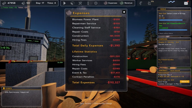 Timberline Factory screenshot