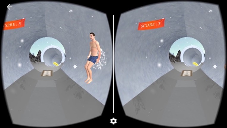 VR Speed Slide Snow 2017 : For VR Card Board Image