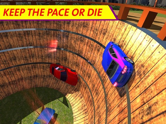 Well of Death Car Simulator screenshot