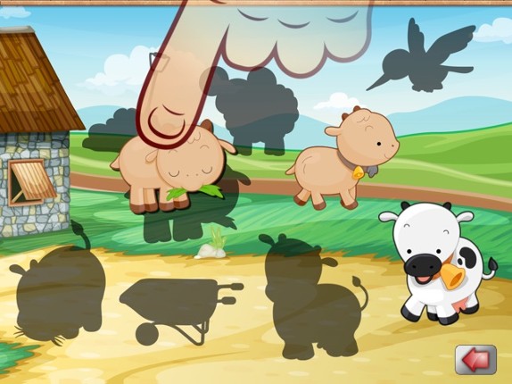 Animalfarm Puzzle For Toddlers and Kids - Free Puzzlegame For Infants, Babys Or young Children Image